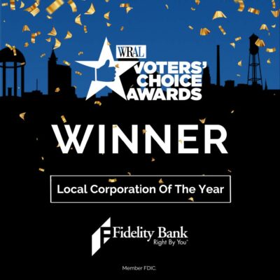 2025 WRAL Voters' Choice Awards Winner - Local Corporation of the Year